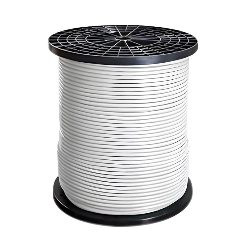 CDC. CABLE DE COBRE THW-LS  CAL. 14 AWG BLANCO - CARRETE 1000MTS