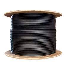 INDIANA. CABLE DE COBRE THW-LS  CAL. 6 AWG NEGRO - CARRETE 1000MTS