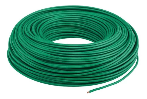 CDC. CABLE THW-LS CAL. 12 AWG VERDE - ROLLO 100MTS -