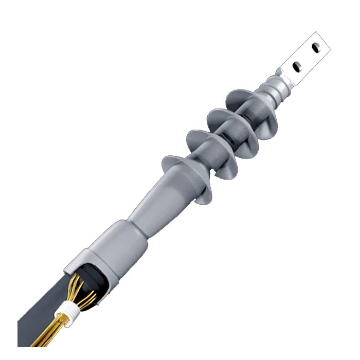 Chardon Terminal contractil en frio 35 Kv CAL. 1/0 AWG al 500 MCM