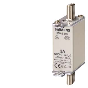 SIEMENS.FUSIBLE NH 3NA3 810 25 AMP TAMAÑO 00