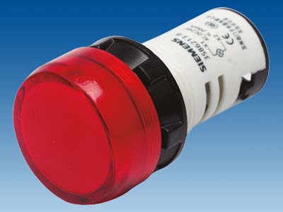 SIEMENS .LAMPARA DE SEÑALIZACIÓN ROJO 22MM 110V AC/DC LED INTEGRADO